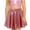 Red, variant on BOBOGOJP Girls Skorts High Waist Athletic Skirts with Shorts Stretchy Activewear for Teens Kids Performance Tennis Hot Pink for Size 7-8 Years