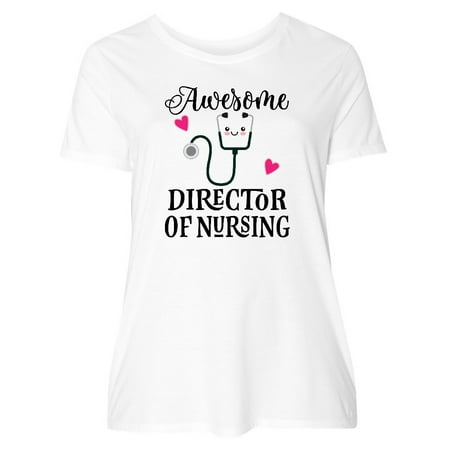 

Inktastic Director of Nursing Gift Women s Plus Size T-Shirt