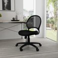 thumbnail image 4 of Boss Office Products Chaise de Bureau de Travail en Tissu à Dossier en Maille, Noire, 4 of 4