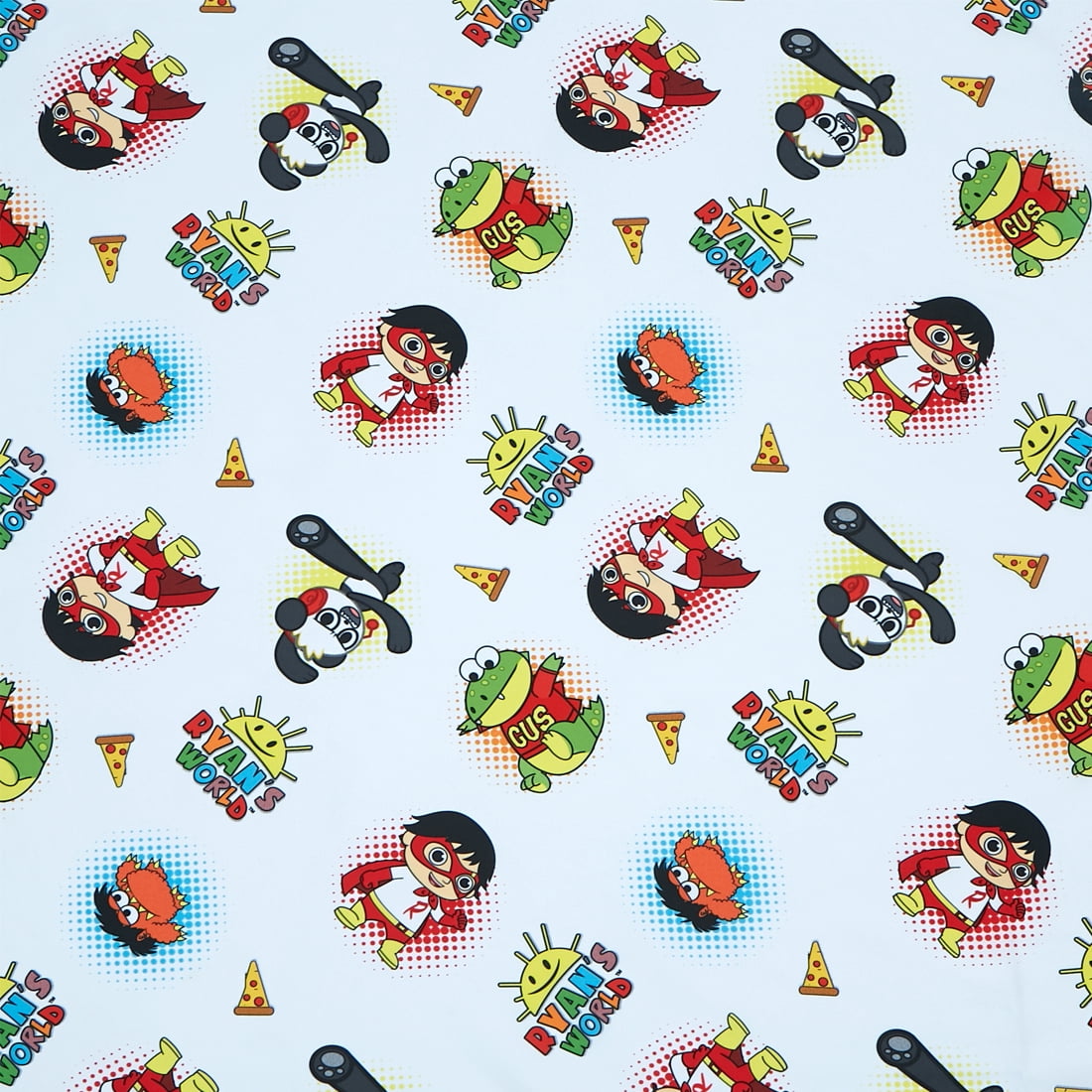 Ryan's World 4 Piece Toddler Bedding Set, 100% Polyester