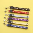 thumbnail image 2 of Adjustable Pet Collar with Moon and Stars Design, Breakaway Clasp, Multiple Color Styles, 2 of 4