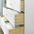 thumbnail image 5 of Max & Lily Solid Wood 3 Drawer Dresser, White, 5 of 8