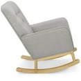 thumbnail image 4 of Delta Children Casey Rocking Chair, French Grey/Natural, 4 of 11