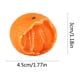 thumbnail image 3 of Juguete de descompresión Tangerine Squishy | Cáscara de naranja súper suave de rebote lento | Pelota de compresión para aliviar el estrés sensorial | Diseño realista | Duradero que no se seca | 1, 3 of 5