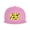 Pink, variant on Flat Bill Snapback Hats for Men Women Yellow Camouflage Hip Hop Style Plain Baseball Cap Gray