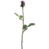 Allstate Club Pack of 48 Artificial Single Purple Rose Bud Silk Flower Sprays 23"