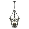 thumbnail image 2 of Golden Lighting Madera 3-Light Pendant in Antique Black Iron, 2 of 7