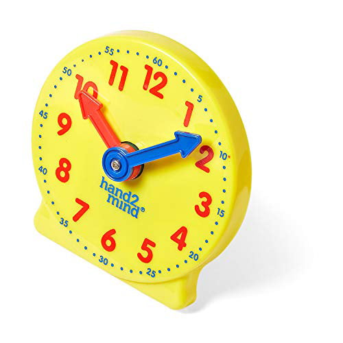 Helps demonstrate time-Telling Concepts B Blesiya Educational Learning Geared Time Clock Model with Hour Minute Second Hand 