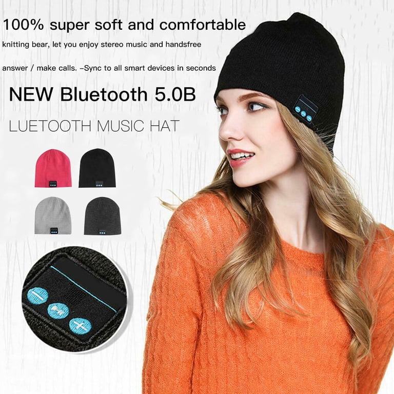 Bluetooth 5.0 Beanie Wireless Music Listening Handsfree  display picture 1