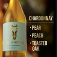 thumbnail image 3 of Dark Horse Chardonnay White Wine, 750ml Bottle, 3 of 13