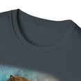 thumbnail image 3 of Three Capybara Moon, Gildan Unisex Softstyle T-Shirt, Graphic Tee, S-3XL, 3 of 3