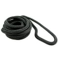 thumbnail image 3 of DC Cargo Mall 4 Marine-Grade Double-Braided Dock Lines | 1/2” X 15’ Double-Braided Nylon Dock Line with 12” Eyelet | Dock Line for Boats, 3 of 8