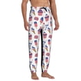 thumbnail image 5 of Sweatpants for Men - Stars and Stripes Ice Cream Print Adjustable Elastic Band Mens Joggers With Pockets, Athletic Workout Gym Casual Track Pants for Men, 5 of 7