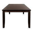 thumbnail image 3 of Topline Home Furnishings Burnished Espresso Dining Table, 3 of 5