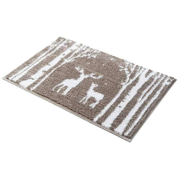 Alfombra de piso para puerta Alfombrilla Antideslizante Para Puerta Alfombrilla De Ducha Duradera 60x90cm Secado Rápido Para Ciervos De Piso De Entrada Ciervo Magideal Alfombra de piso para puerta