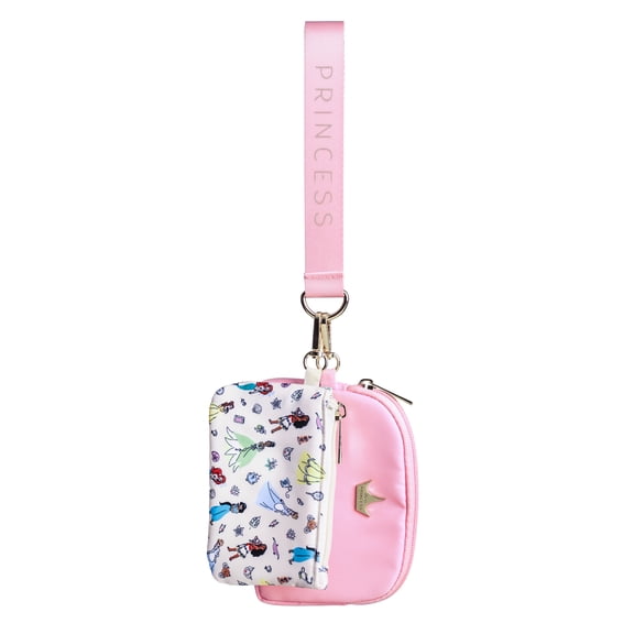 Disney Princess All-Over Character Print 2-Piece Women's Coin Purse & Wristlet