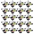 thumbnail image 4 of Prácticos parches bordados únicos, parches de panda, maletas para abrigos, zapatos, bolsosArtAndCraft Fyydes Descripción de la referencia, 4 of 6