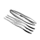 thumbnail image 1 of Matsuzay 4 unids/set galleta de marisco reutilizable lavable doble extremo grabado elegante antioxidante resistente al calor herramienta de Mostrada, 1 of 6