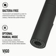 thumbnail image 2 of Greenwich Single-Handle Pull-Down Sprayer Kitchen Faucet with Touchless Sensor in Matte Black, 2 of 15