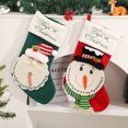 thumbnail image 1 of Ganfancp Árbol de Navidad Decoración Bolsa de Regalo Calcetines Caliente Navidad Santa Claus Muñeco de Nieve de Punto Casa Decoración Fiesta Colgante Ofertas Flash 1* Medias de Navidad, 1 of 6