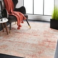 thumbnail image 2 of SAFAVIEH Madison Emmet Traditional Area Rug, Rust/Grey, 9' x 12', 2 of 8