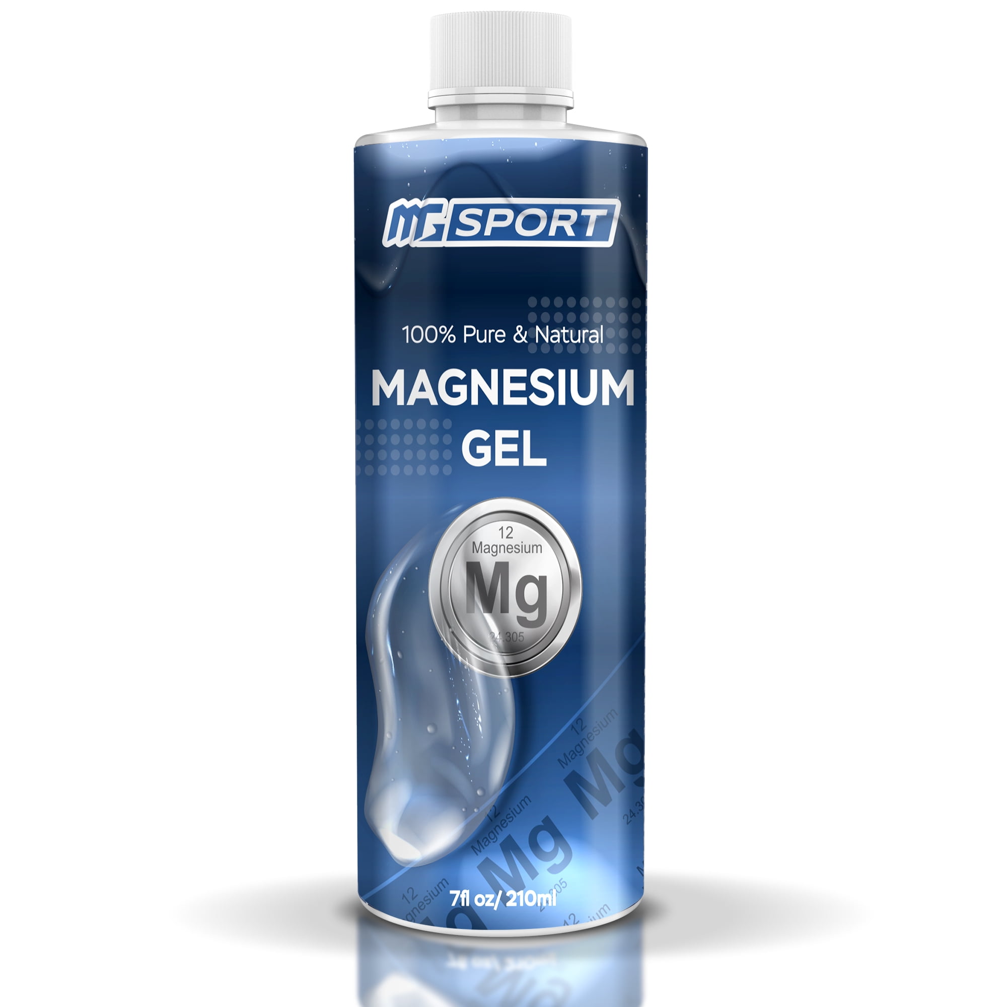 High Absorption Magnesium Gel for Leg Cramps 7 oz. Topical Muscle