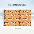 thumbnail image 2 of Dachshund Dog Puppy No.1025 Bath Towel, Highly Absorbent towels for bathroom Quick Drying Microfiber Bath Towels for Body, Soft Shower Towels for Sport, Yoga, SPA, Gym 27x55in, 2 of 5