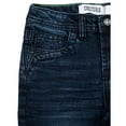 thumbnail image 3 of CULTURA AZURE  Little Boy's Saddle Stitch Stretch Jeans, Dk Blue, 6, 3 of 6