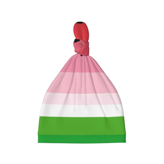 Xecao Watermelon Print Baby Beanie Hats - Super Soft Knotted Caps,Baby Newborn Hats Knot Beanie Hats for Infant