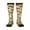 3 Black, variant on Xecao Cute Squirrel with Green Leaves Print Compression Socks for Both Men And Women for Running, Travel, Flight, Nurse