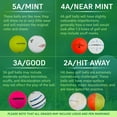 thumbnail image 2 of Pelotas de golf Golf Ball Planet 72 colores usadas en bolsa de malla, 2 of 7