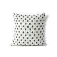 thumbnail image 2 of Dot Lyfe Ivory Charcoal Throw Pillow, 2 of 4