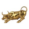 thumbnail image 1 of Ounissouiy Bonita estatuilla de toro, escultura de toros simulados, estatua ornamental multifuncional, decoración para el hogar, decoración de oficina, Decoración del hogar 18x11x12cm Ounissouiy HA077106-01, 1 of 1
