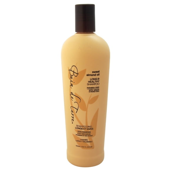 Sweet Almond Oil Long and Healthy Shampoo by Bain de Terre for Unisex - 13.5 oz Shampoo