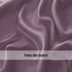 thumbnail image 5 of Juego de Sábanas de Satín Matrimonial Elefantito Color Morado Suaves y Elegantes, 5 of 7