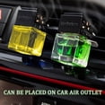 thumbnail image 4 of Diffuseur d'Air en Cuir pour Voiture, Parfum Noir, 10Ml, 4 of 9
