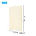 thumbnail image 2 of Uxcell 10"x12" Wood Panels Board, 6Pcs Unfinished Square Wood Canvas Wood Panel Painting Board, Wood Color, 2 of 6
