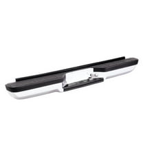 Westin Perfect Match OE Replacement Rear Bumper (Chrome) Fits select: 1988-2000 CHEVROLET GMT-400, 1989-2000 GMC SIERRA