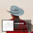 thumbnail image 4 of ADDHAT Sombrero Vaquero Con Velo Para Fiesta Y Disfraces Cómodo Y, 4 of 8