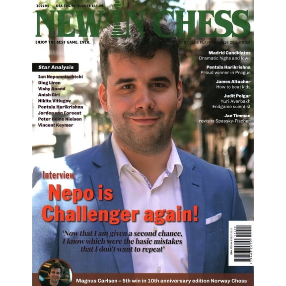 New in Chess Magazine 2022/5 : The World's Premier Chess Magazine Read by Club Players in 116 Countries (Paperback)