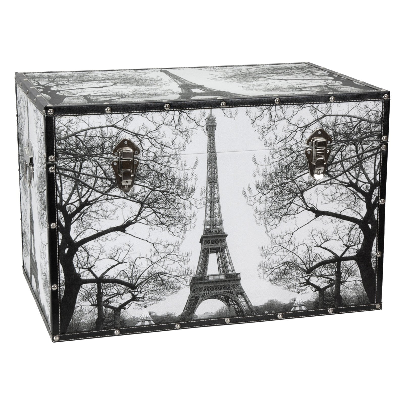Oriental Furniture Paris Storage Trunk