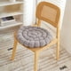 thumbnail image 1 of Cojín 3D de vellón de llama, grueso y suave, para ventana, comedor, silla de oficina, decoración del hogar, color liso, fácil de limpiar, antideslizante, plegable, material de vellón de, 1 of 9
