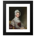 thumbnail image 2 of Gilbert Stuart 20x24 Black Modern Framed Museum Art Print Titled - Abigail Smith Adams (Mrs. John Adams) (1800-1815), 2 of 5