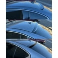 thumbnail image 3 of FITS 2014-2021 INFINITI Q50 GLOSS BLACK DUCKBILL STYLE ROOF SPOILER VISOR WING LID, 3 of 5