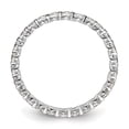 thumbnail image 2 of True Origin 14k White Gold 7/8 carat Lab Grown Diamond VS D E F Eternity Band, 2 of 6