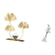 thumbnail image 5 of Estatua de figura,Estatuas de hojas y flores de metal,esculturas decorativas,Figuras decorativas para el hogar,para estante,mesa o vitrina.,Figura de escritorio,Estatua de bailarina de, 5 of 8