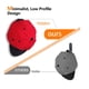 thumbnail image 3 of Cateissary Paquete de 10 soportes de plástico para gorras de béisbol preperforados montados en la pared puerta trasera hogar Oficina sombrero Almacenamiento y organización del hogar, 3 of 6