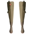 thumbnail image 2 of Vadeadores de cadera Bootfoot, Vadeadores de cadera para pesca y  ligero e impermeable para 44 Zulema Hip Waders Boots, 2 of 8