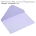thumbnail image 4 of Uxcell Mini Envelopes Gift Cards Business Cards Envelope for Weddings, Lavender 50 Pack, 4 of 6