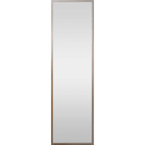 Mainstays 17.6" x 58.2" Gold Modern Easel Floor Mirror for Bedroom and Living Room